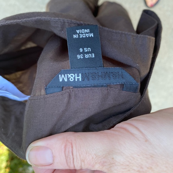 Marty M sheer tip with collar and side buttons - Picture 5 of 5